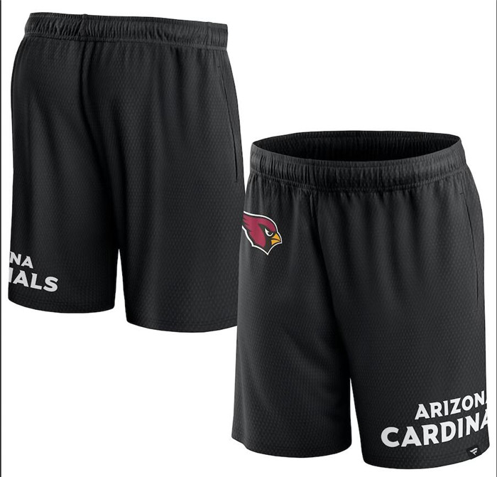 Men's Arizona Cardinals Black Shorts